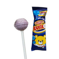 Dc 24 Lollipop with xylitol, sugar free, Blueberry